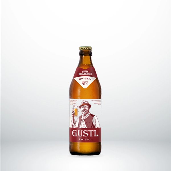 Bürgerbräu Gustl Zwickl Kasten 20x0,5l