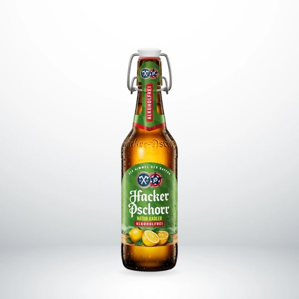 Hacker Pschorr Radler alkoholfrei Bügel Kasten 20x0,5l