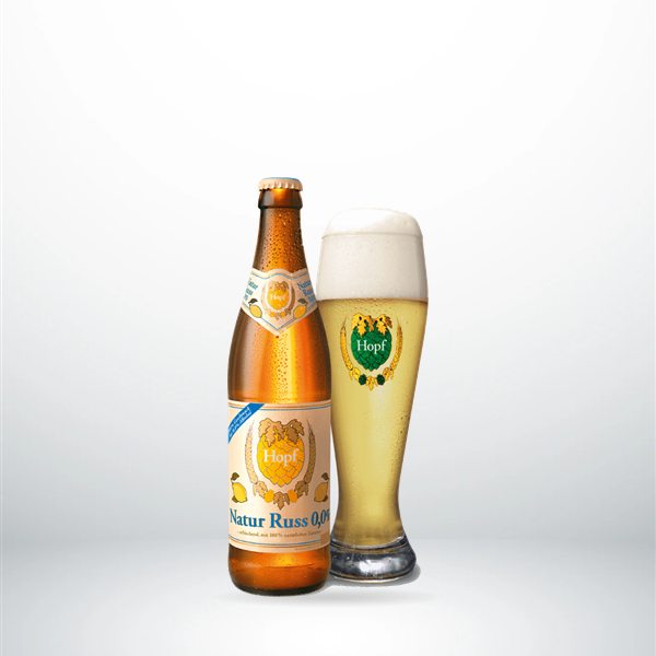 Hopf Natur Russ 0.0% Kasten 20x0,5l