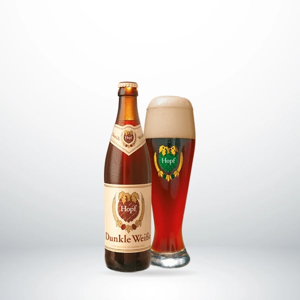 Hopf Weißbier dunkel Kasten 20x0,5l