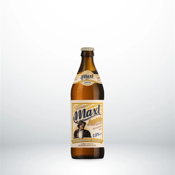 Maxlrainer Maxl Hell leicht Kasten 20x0,5l
