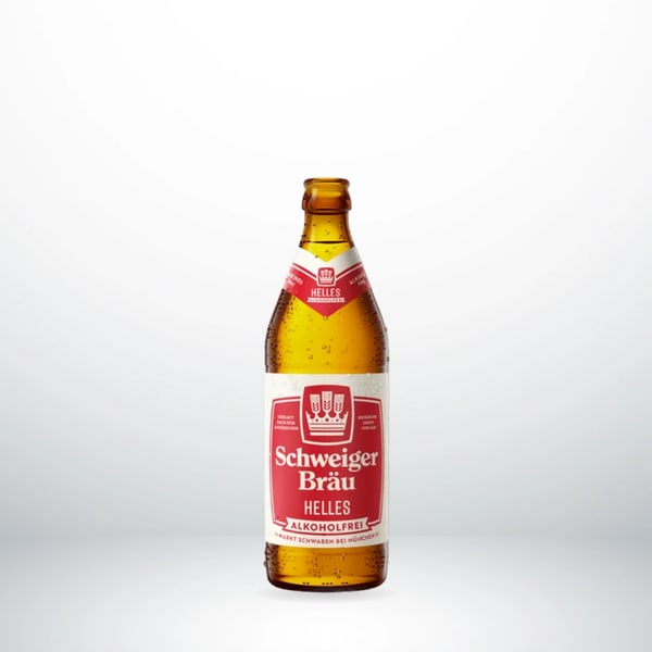 Schweiger Helles alkoholfrei Kasten 20x0,5l