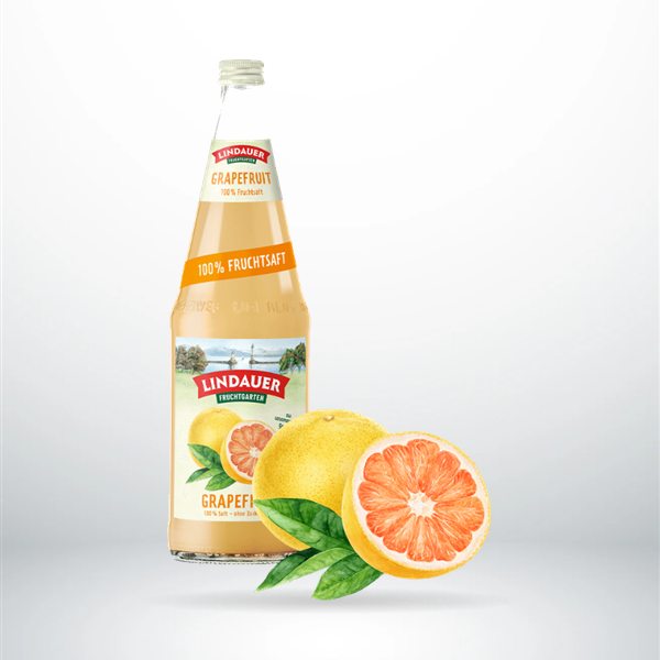 Lindauer Grapefruit 100% Kasten 6x1l