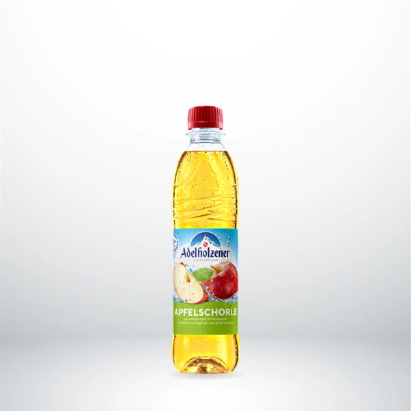 Adelholzener Apfelschorle PET Kasten 12x0,5l