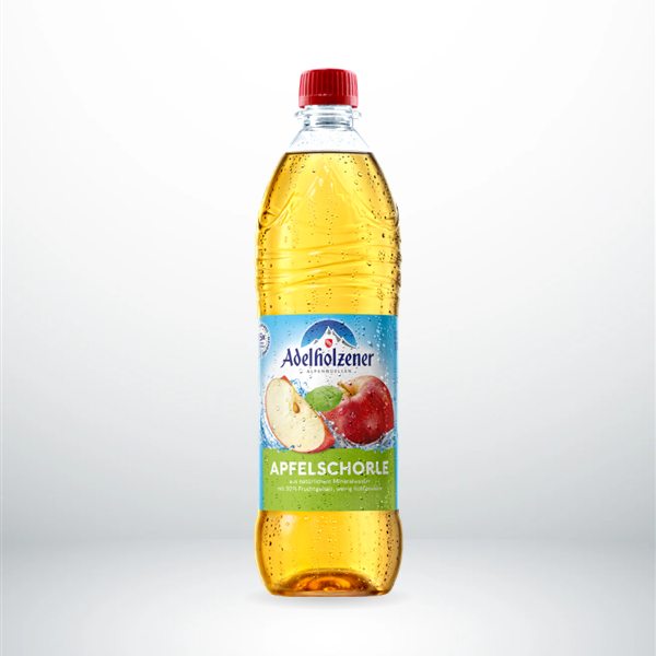 Adelholzener Apfelschorle PET Kasten 12x1l