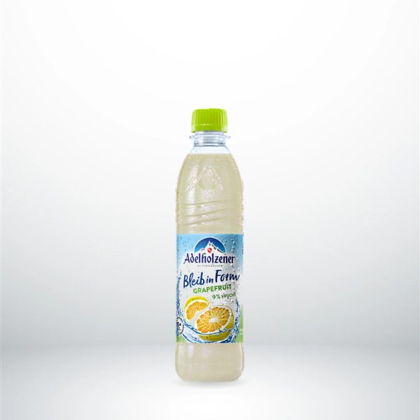 Adelholzener Bleib in Form Grapefruit PET Kasten 12x0,5l