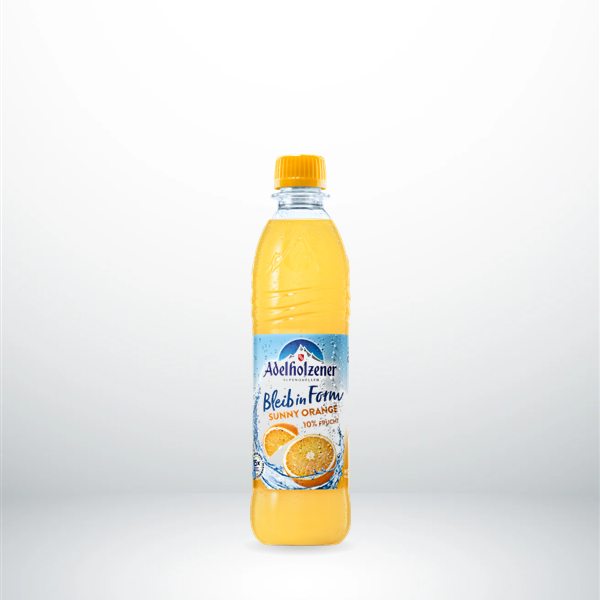Adelholzener Bleib in Form Sunny Orange PET Kasten 12x0,5l