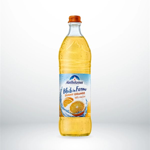 Adelholzener Bleib in Form Sunny Orange Kasten 12x0,75l