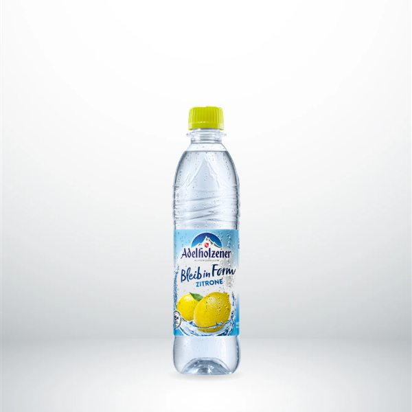 Adelholzener Bleib in Form Zitrone PET Kasten 12x0,5l