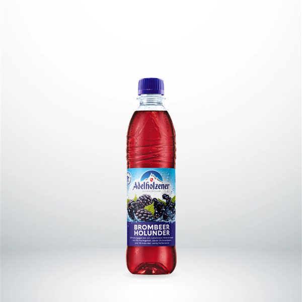 Adelholzener Brombeer Holunder PET Kasten 12x0,5l