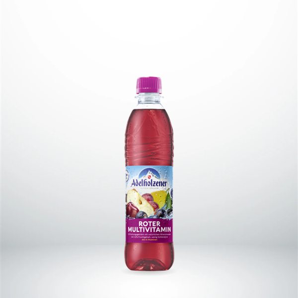 Adelholzener Roter Multivitamin PET Kasten 12x0,5l