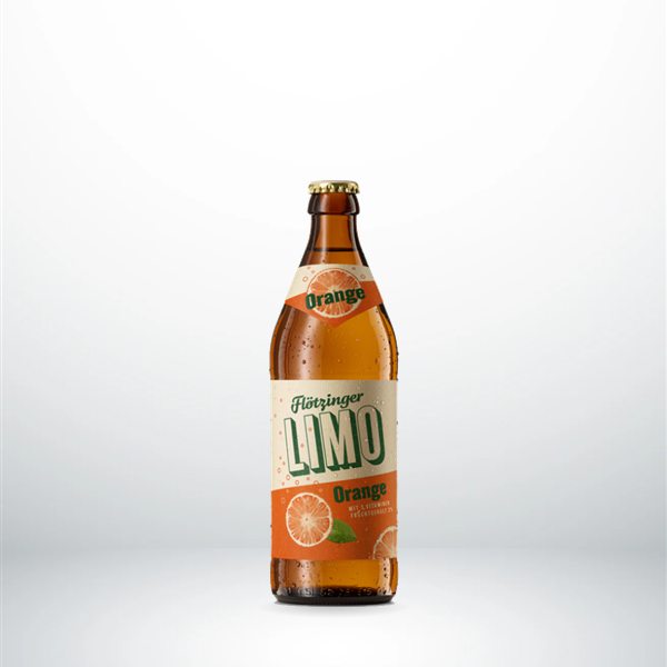 Flötzinger Orangenlimo Kasten 20x0,5l
