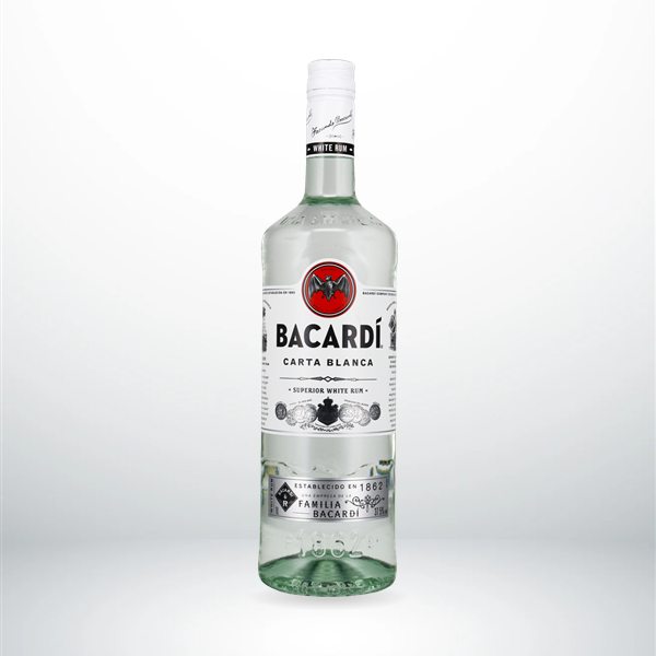 Bacardi Rum Carta Blanca Flasche 1l