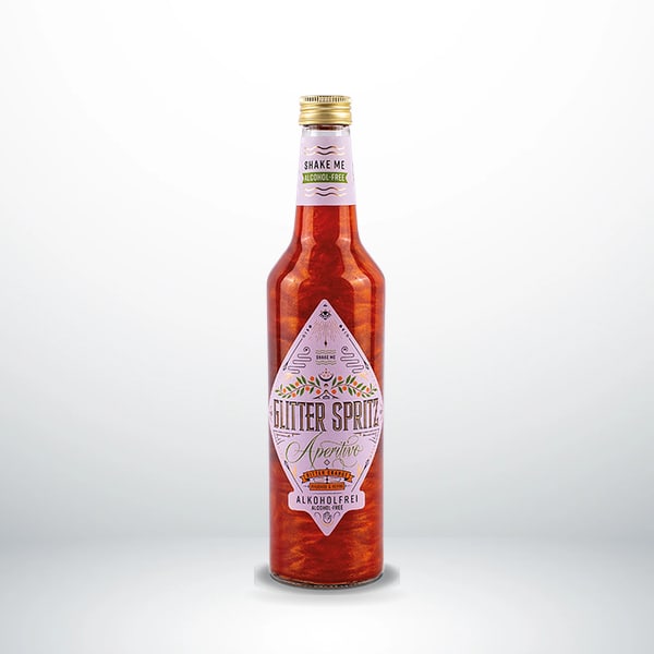 Glitter Spritz Aperitivo alkoholfrei Flasche 0,7l