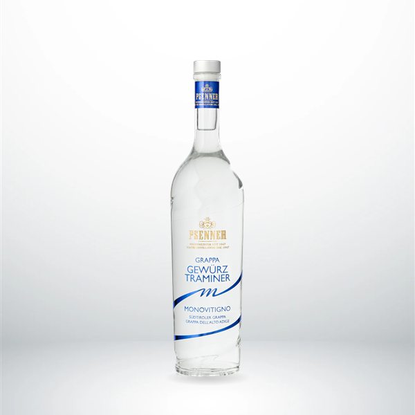 Psenner Grappa Gewürztraminer Flasche 0,7l