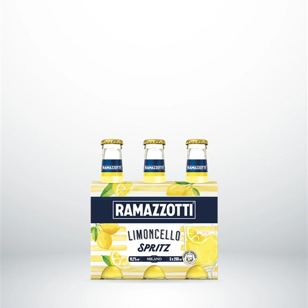 Ramazotti Limoncello Spritz Zitronenlikör Tray 3x0,2l