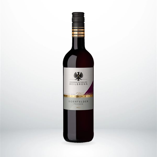 Heilbronn Dornfelder trocken Flasche 0,75l