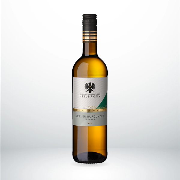 Heilbronn Grauer Burgunder Flasche 0,75l