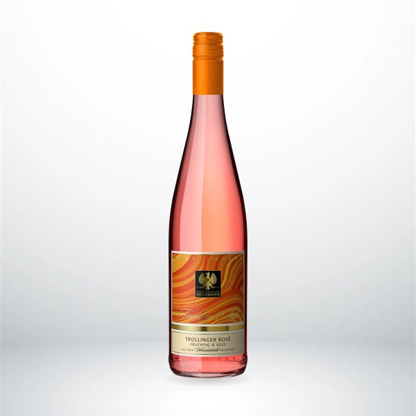 Heilbronn Trollinger rose Flasche 0,75l