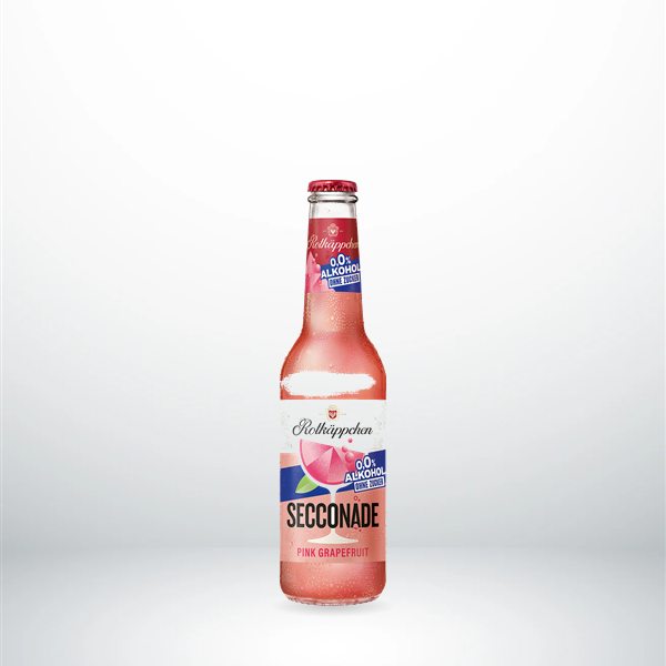 Rotkäppchen Secconade Pink Grapefruit 0,0% Alk. Flasche 0,33l