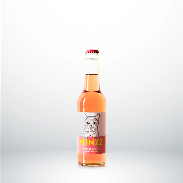 Winzz Weinschorle rose Flasche 0,33l